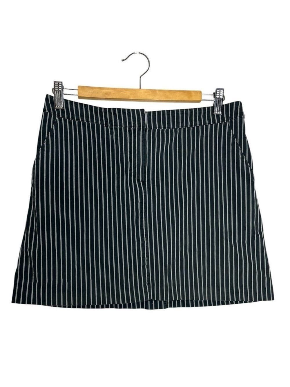 Izod PerformX Golf Skort Black & Grey Stripe, size 2